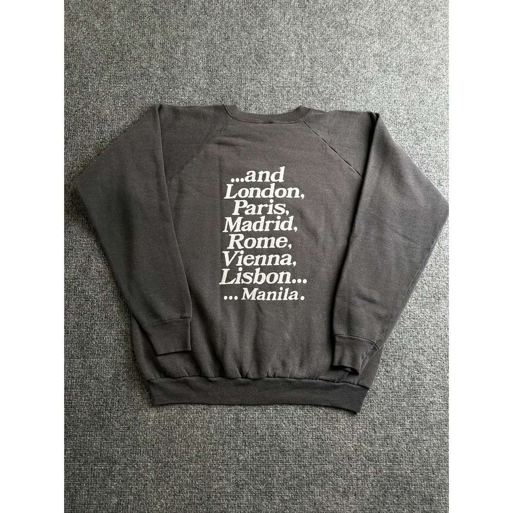 Mens I Love New York Graphic Sweatshirt Made in USA, Size XL - Picture 2 of 7